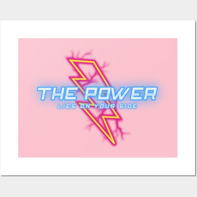 The Pink Ranger Wall Art by PizzaZombieApparel